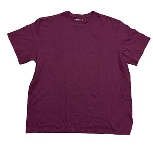 NWOT American Giant Men's Premium Slub Crew Tee 2XL Burgundy T-Shirt